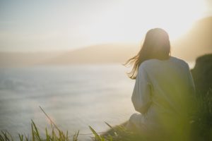 Woman enjoying quality of life