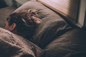 Sleeping woman